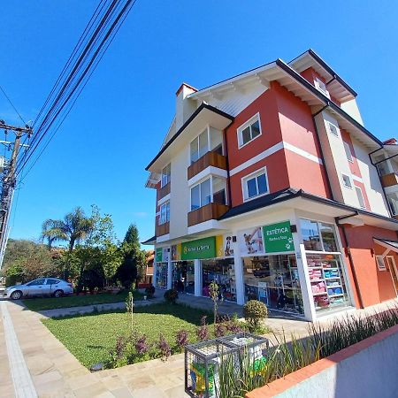 Gramado - Apartamento Aconchegante Com Lareira E Churrasqueira Extérieur photo